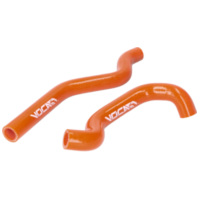 cooling hose kit Voca HQ reinforced orange for Rieju MRT, Sherco, Beta AM6 Euro3, Euro4 VCR-RD11.188/OR