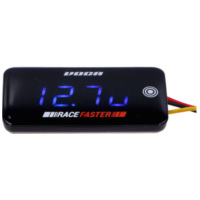 Temperaturanzeige Voltmeter Voca V-TEMP (Touch) 0-120ºC 8-18V blau VCR-RD11VOTEMP/BL
