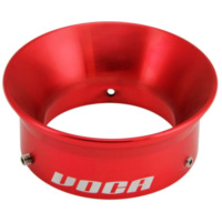 Ansaugtrichter VOCA Evo 48mm rot für PWK, Flachschieber-Vergaser VCR-RD13.CNC/RE