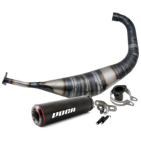 exhaust VOCA Carbon 80cc for Derbi EBE, EBS, D50B Enduro, Supermoto VCR-RD30192.01