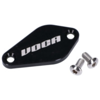 oil pump cover VOCA Style black for Minarelli AM6, Derbi EBE, EBS, D50B VCR-SD70000/BK