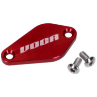 oil pump cover VOCA Style red for Minarelli AM6, Derbi EBE, EBS, D50B VCR-SD70000/RE