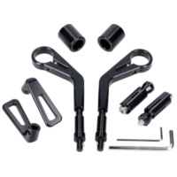 Brake lever guard VOCA alu universal CNC black VCR-SD750/BK