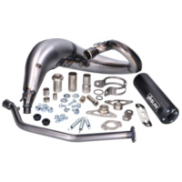 Exhaust Yasuni Cross ML black for Aprilia RX, SX, Derbi Senda, Gilera EBE, EBS, D50B YA807TB-94