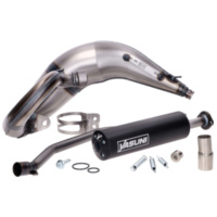 Auspuff Yasuni Cross ML schwarz für Rieju 50 MRT, Pro, SM YA807TB-D57