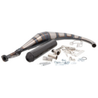 exhaust Yasuni R2 MAX carbon fiber for Offroad, SM, Minarelli AM, Derbi D50B0, EBE YA810XC