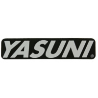 silencer sticker YASUNI 110x25mm YAZ-STICKER4