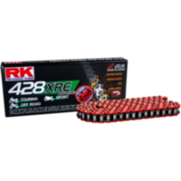 RK XW RING CHAIN RED 428XRE METRE