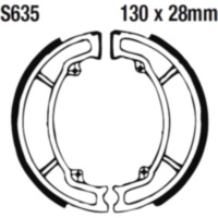 Bremsbacken mit Feder EBC S635