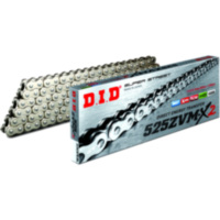 DID X-RING CHAIN SILVER/SILVER 525ZVMX2/110